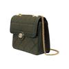 Gucci Deco Double G Logo Quilted Canvas Tote Crossbody Bag Women bags Dark-Green 740834-9AACL-3060