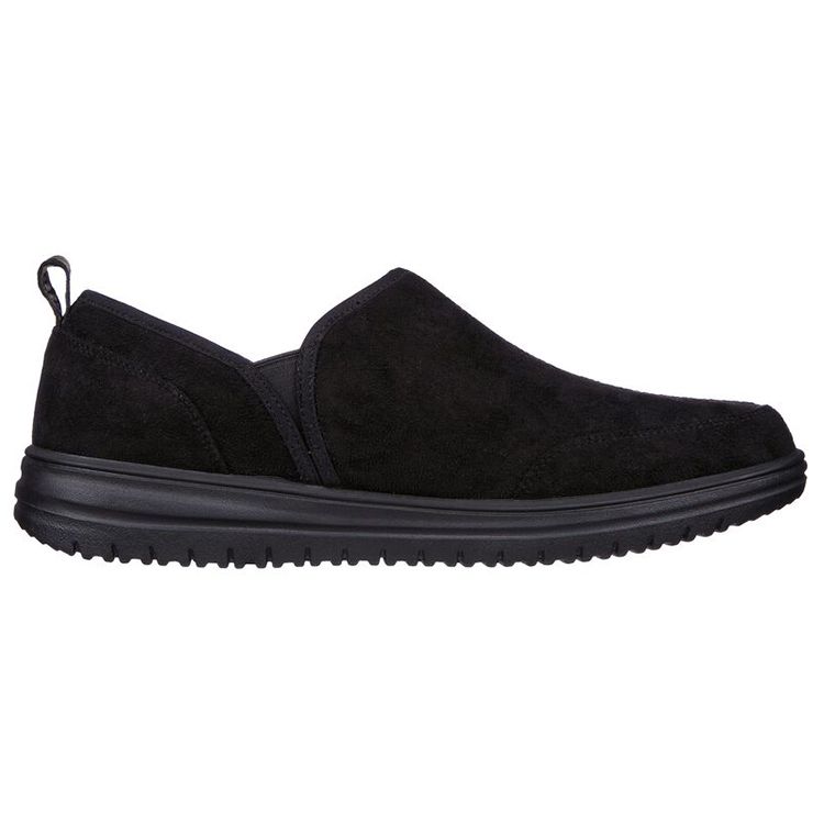 Skechers Murette - Prescott Ткань Удобные Универсальные Амортизирующие Прочные Дышащие Поддерживающие Низкие Повседневная Обувь Мужские кроссовки Черный 204637-BBK