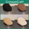 Fashion Color Solid Duckbill Hat With Breathable Suede Fabric For Women Casual
