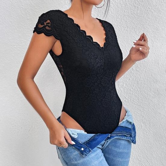 Леди комбинезон Slim Fit Клубная одежда без рукавов шикарный однотонный женский боди женская одежда