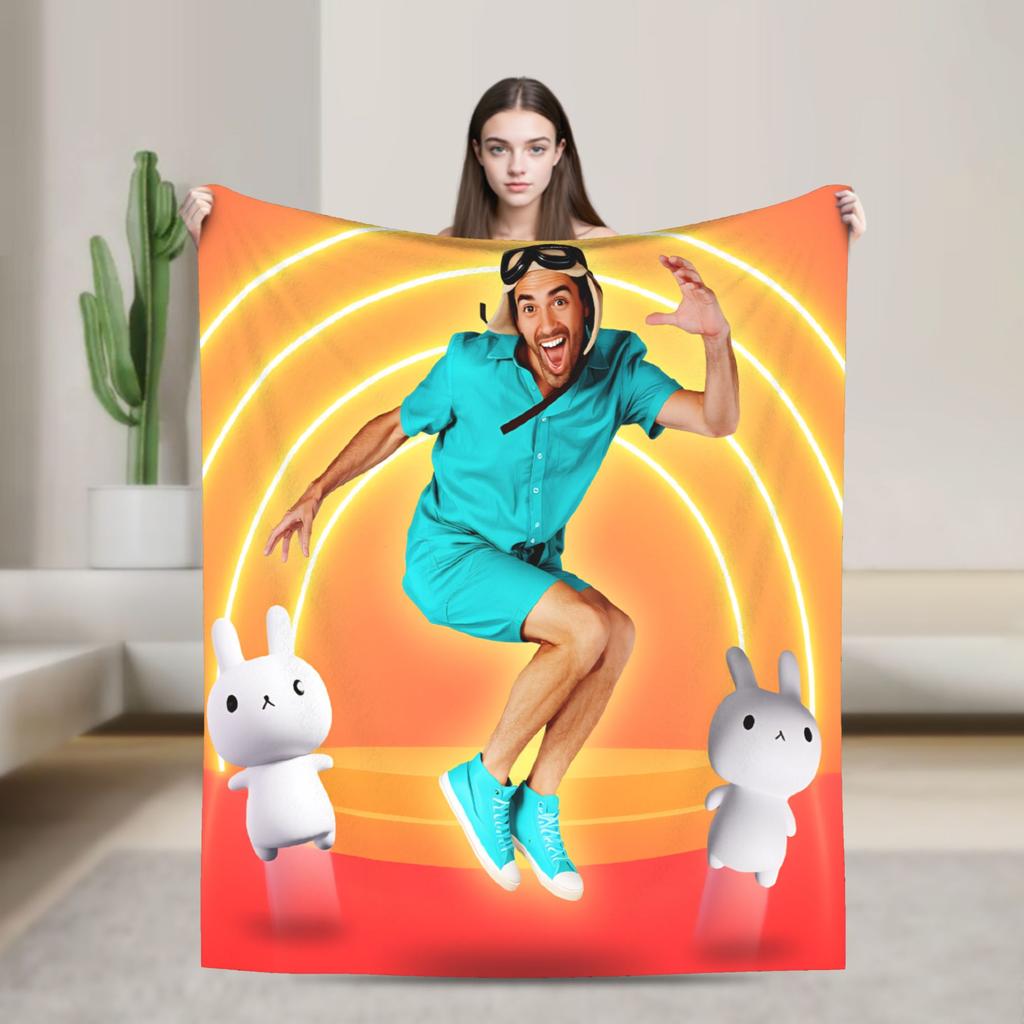 Dannys Go Blankets Spring Soft Throw Blanket For Kids Adults Living Room Flannel Bedspread Bed Cover
