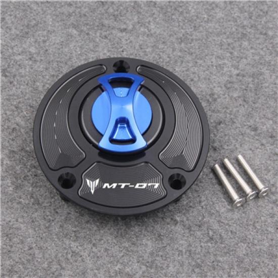 Крышка топливного бака мотоцикла без ключа для Yamaha MT07 MT 07 MT-07/FZ-07 2014-2015 2016 2017
