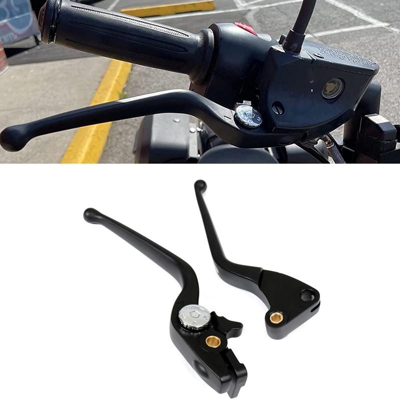 Left&Right Black Brake Clutch Lever Set For Victory Hammer 8 Ball Sport Intl 2008-2015
