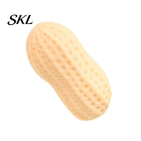 Hand Exercise Ball Simulation Peanut Stress Relief Toy, Slow Rising Squeeze Reliever Relaxation Fidget Toy for Kids Adults