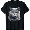 British Shorthair Cats British Shorthair Cat T-Shirt(1)