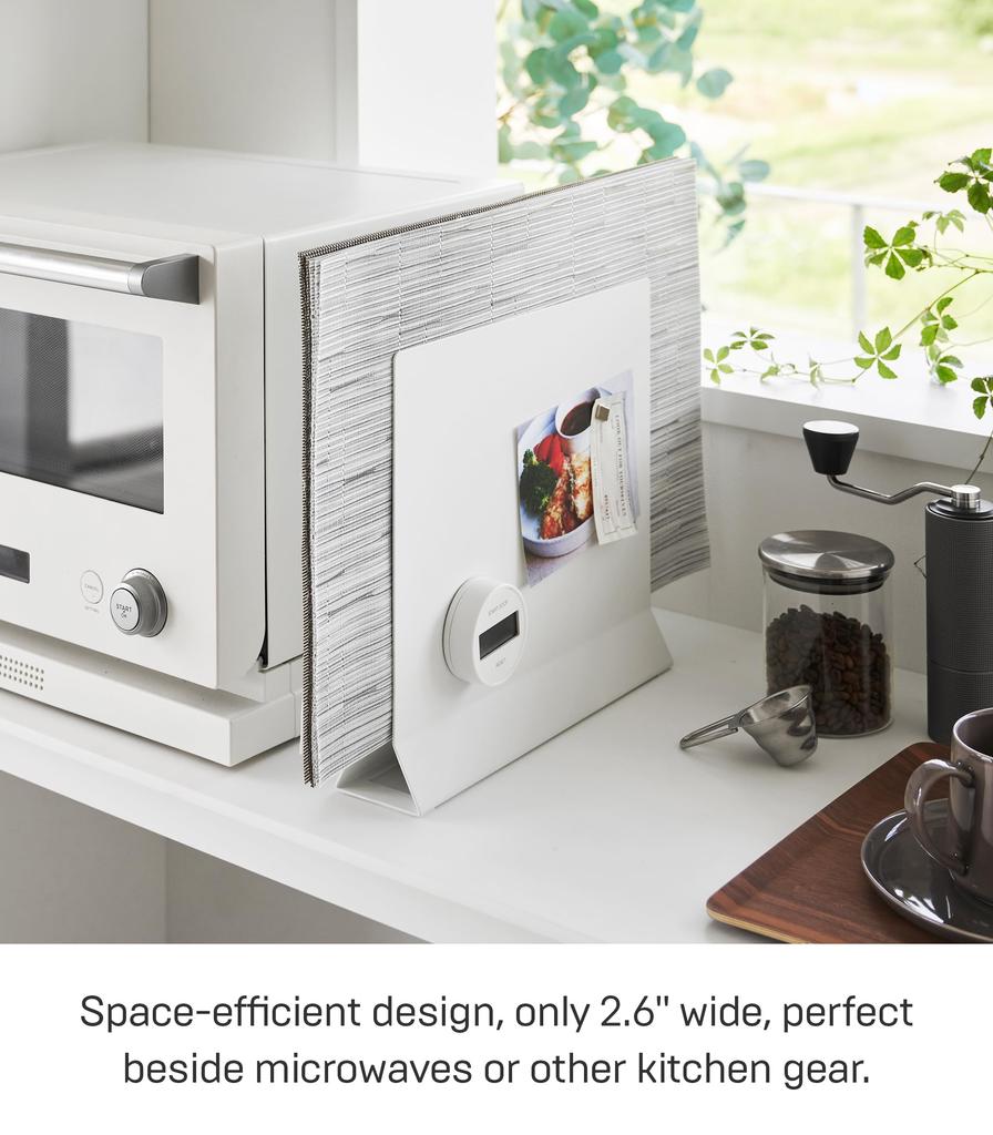 Yamazaki Подставка для подставок Jitsugyo, белая, W30 xx, подставка для хранения подставок, совместимая с круглой формой, 1999 г., примерно. Д6.5 В26.5см