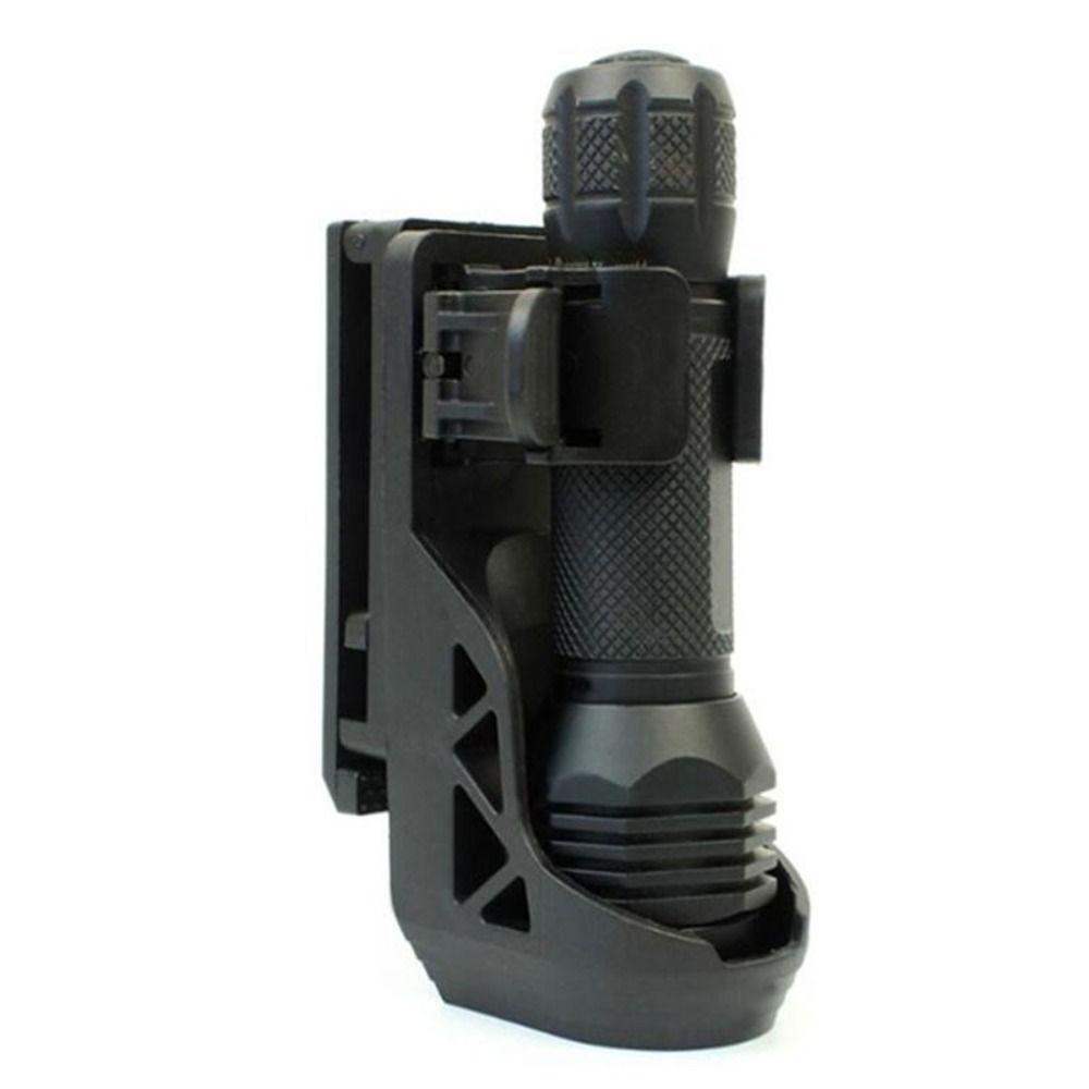 360° Rotating Flashlight Cover Quick Unplug Rotating Flashlight Holder Climbing