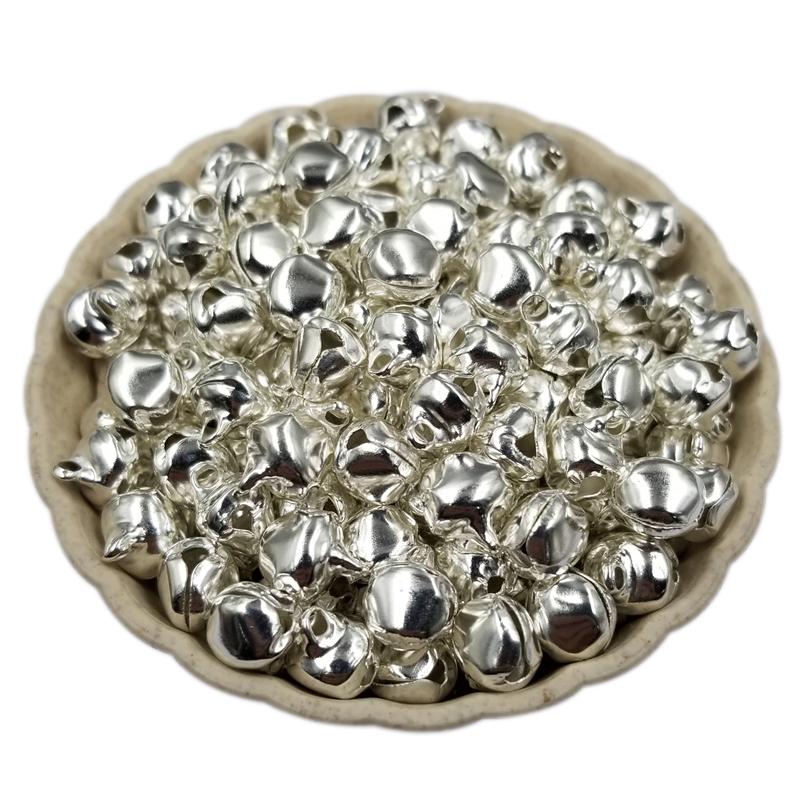 Творческий Craft DIY ювелирные аксессуары кулон DIY браслет ожерелье 6-12 мм железные колокольчики 10-50 шт подарочные подвески рождественские колокольчики