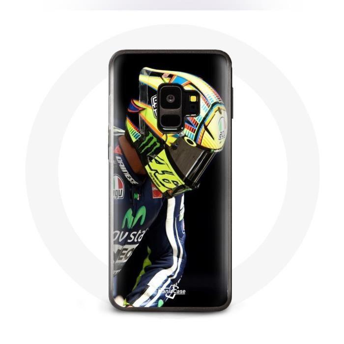 Case - Valentino Rossi - Samsung Galaxy S9 - Rigid - Black - Protection