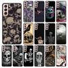 Skull Bones Phone Case for Samsung Galaxy S22 S20 Ultra S20 S22 Plus S21 S10 S9 S8 Plus S10E S20 FE Funda Capa