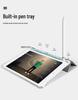 Чехол для iPad 10,2 дюйма Air 4/5: Противоударный кожаный чехол со слотом для ручки для Pro 11 и Mini 6