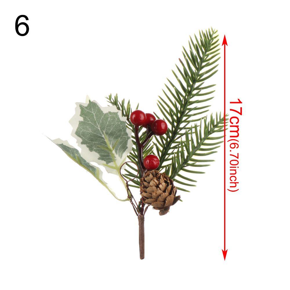 Red Christmas Berry Xmas tree Decor Home Floral Decor Christmas Ornament Artificial Flowers