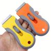 1pc Heavy Duty Multipurpose Blade Sealent Scrapers Efficient Paint Glue Remover Durable Glass Window Cleaner Safe for Surfaces Home Use Tile & Floor