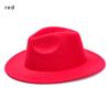 Fashion Vintage Stage Performance Dress Dance Party Woolen Cowboy Hat Panama Jazz Cap Fedora Hat