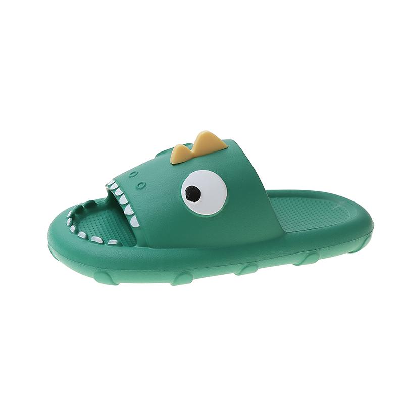 Милые женские тапочки с героями мультфильмов, летние домашние тапочки с изображением акулы, тапочки для ванной, сандалии и тапочки для мальчиков и девочек