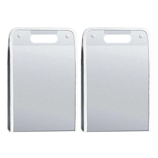 2 шт. Органайзер для аккордеонных файлов 13 карманов Портативный органайзер для документов и квитанций для файлов формата А4 Водонепроницаемая расширяющаяся папка-органайзер Школьный портфель Офисные принадлежности