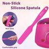 Non-Stick Wax Silicone Spatula Hair Removal Accessories Easy To Clean and Reusable Large Area Hair Removal Wax Scraper