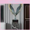 Resin Eagle Sculpture With Angel Wings For Home Office Decor And Tv Cabinet Display
