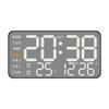 ABS Digital LED Clocks Wall-mounted Alarm Clocks New Electronic Wall Clock  Bedroom