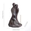 1pc,Purple Clay Backflow Incense Burner for Valentine's Day Gift Home Decor Tea Pet Incense Stick Holder (Without Incense)