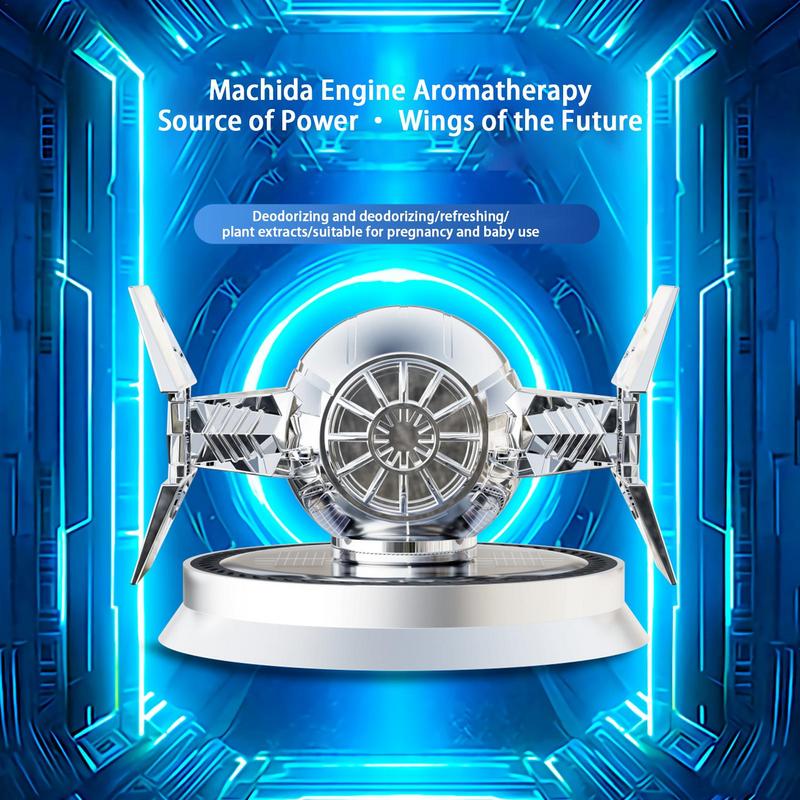 Украшение салона автомобиля вращающийся механический диффузор духов на солнечных батареях Украшение автомобиля вращающийся механический освежитель духов