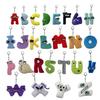Alphabet Lore Letter Plush Keychain - Children's Educational Toy Pendant