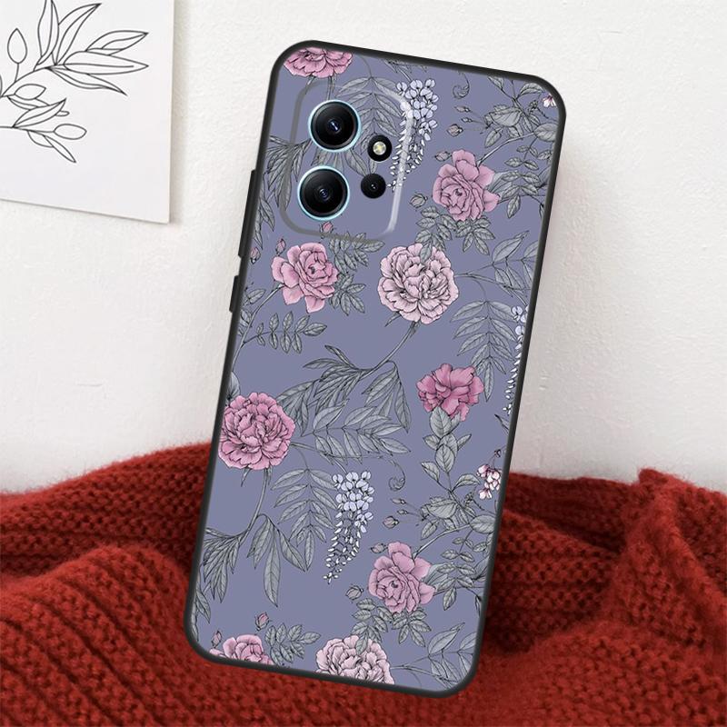 Чехол с рисунком Цветов Природы Листьев Для Xiaomi Redmi Note 13 10 11 12 14 15 Pro Plus Чехол Для Redmi 15 15C 14C 10C 12C 13C