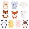 Plush Stuffed Animal Pillow Elephant Animal Plush Toy Fashion Plush Companion Doll  Sleeping Gift