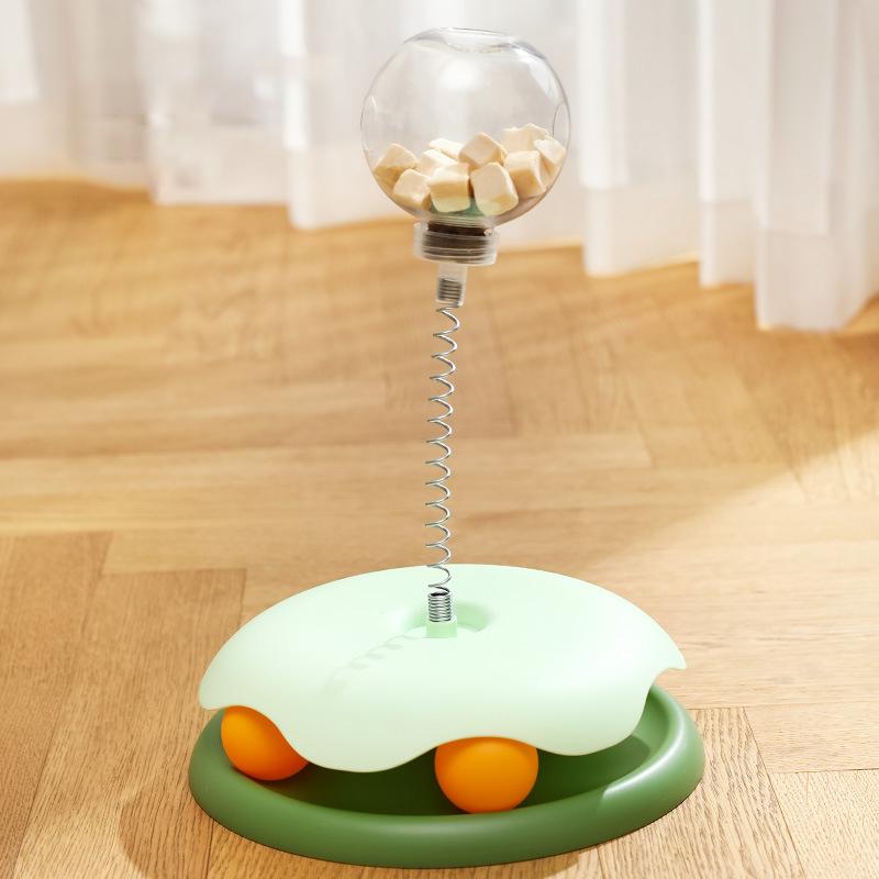 Кошачья головоломка с едой, протекающий мяч, игрушка для кошек и собак, интерактивное лакомство, протекающая игрушка, медленная кормушка для кошек и собак, вращающаяся игрушка для кошек, товары для животных