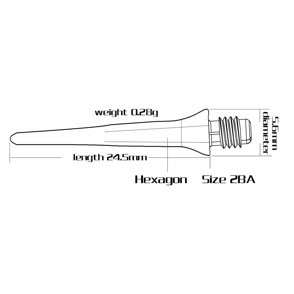 CUESOUL Портативный кейс для хранения дротиков с мягким наконечником в мини-алюминиевой банке, красный кейс с черными мягкими наконечниками (CSDA-BZH07-1)