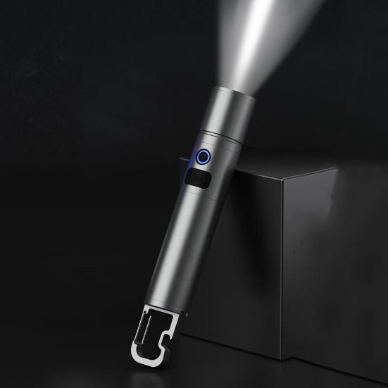 Powerful Torch LED Flashlight Waterproof Shock-Resistant Super Bright High Lumens Zoomable USB Rechargeable Flashlight