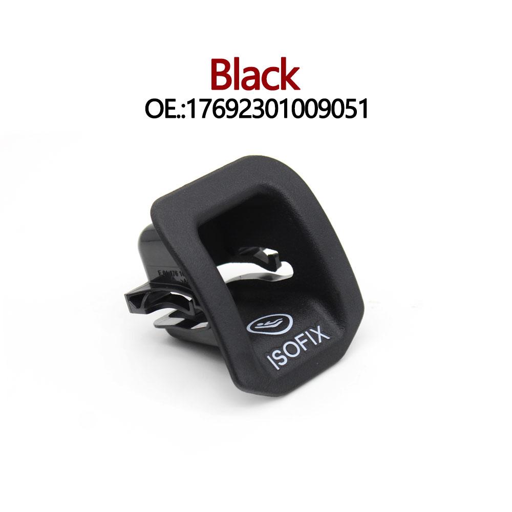 Car Rear Child Safety Restraint Seat ISOFIX Anchor Button Cover Replacement For Mercedes Benz A CLA GLA Class W176 W117 W156