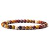 JYL TS Bracelet Zodiac  Obsidian Beads Strengthens Star Sign & Protection