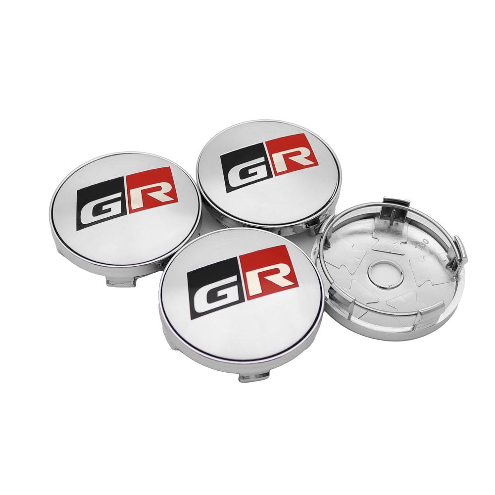 For Toyota XP90 14Pcs 56mm 60mm Car Wheel Center Hub Caps Cover For Toyota GR Sport Gazoo Racing Yaris 86 Corolla Hilux Supra C-HR Accessories