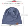 Fashion Beanie Hat For Men And Women Autumn Winter Solid Color Skullies Beanies Spring Casual Turban Hats Add Velvet
