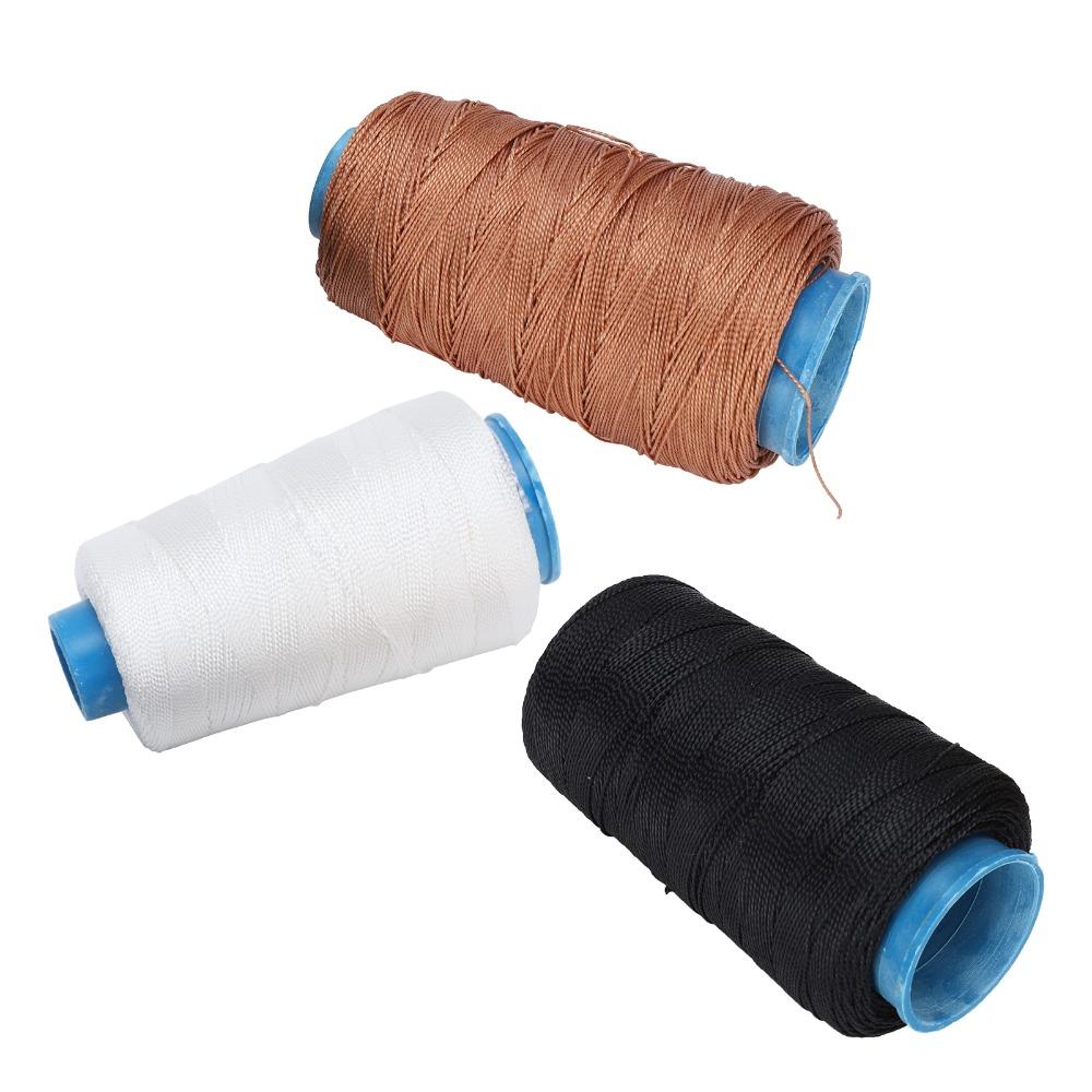 3Pcs 3000 Yards Bonded Nylon Thread Polyester High Strength Thread  For Sewing Machine