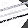 1 шт. Металлическая буква для Countryman Clubman MINI Cooper S 3D эмблема Наклейки на задний багажник автомобиля Буквенный значок Автоаксессуары Стайлинг