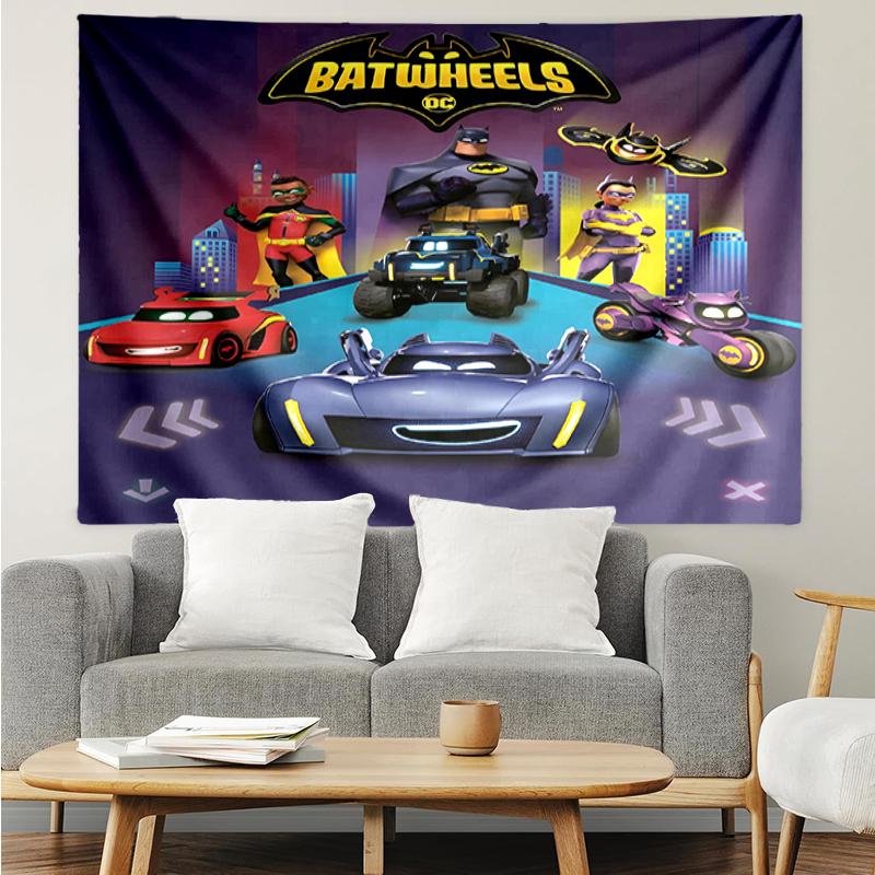 Car Print Tapestry, Backdrop, Easy Setup, Ideal for Bedroom, Office & Living Room, with Aesthetic Wall Hanging Decor.