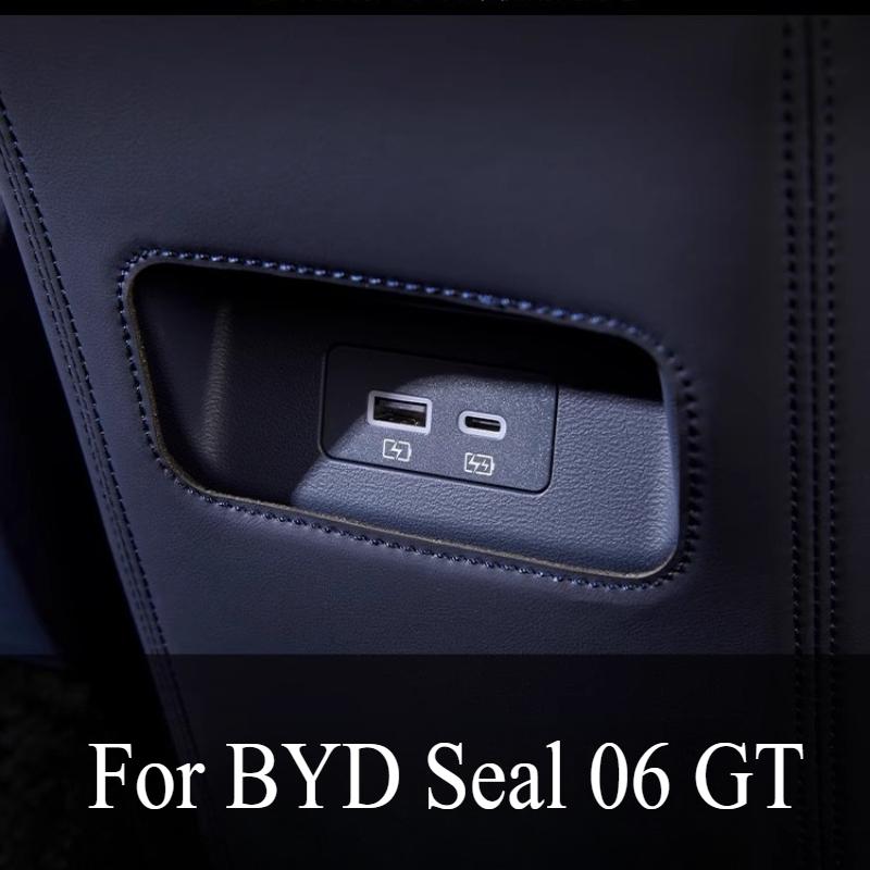 Trendy Rear Discharge Anti-Kick Pad for BYD Seal 06 GT - Armrest Box Rear Protective Pad & Car Mat Supply
