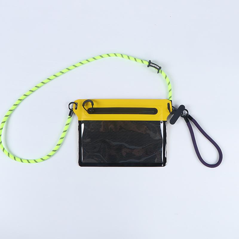 Waterproof bag outdoor rafting swimming waterproof bag single shoulder waterproof crossbody bag