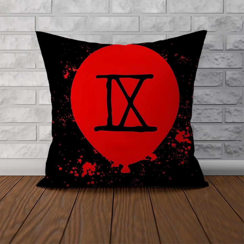 Band Ice Nine Kills Pillow Case For Car Sofa Decorative Home Doublesided Print Plush Square Throw Pillow Cushion Cover