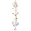 Crystal Wind Chime Sun Catcher Shining Effect Exquisite Design Hanging Ornament Outdoor Indoor Window Door Space Decor