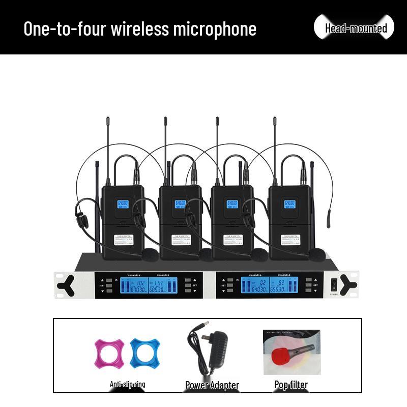 Professional UHF Wireless Lavalier & Headset Microphone with True Diversity and Free Shipping