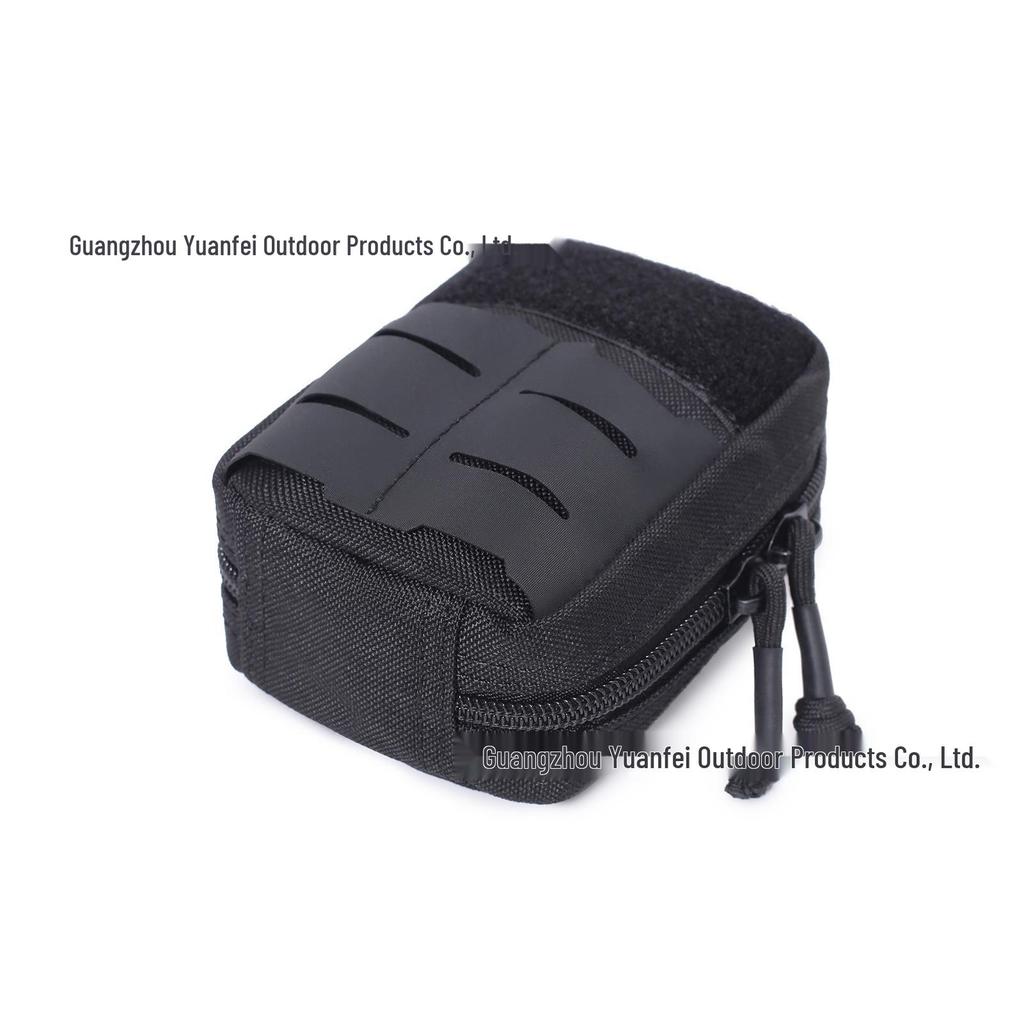 Compact Tactical Medical Kit Waist Pack - MOLLE Compatible Storage Bag