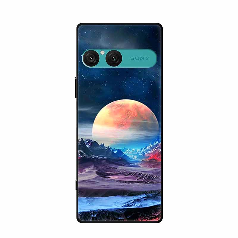 Для Sony Xperia 10 VII Чехол Мягкий Силиконовый ТПУ Задняя Крышка Защитный Чехол для Xperia10 VII 5G XQ-FE54 XQZ-CBFE Черные Чехлы для Телефона
