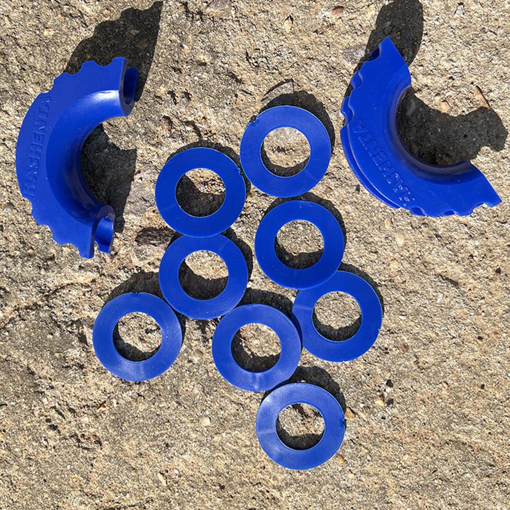 Изолятор скобы D-образного кольца с шайбами для буксировочных скоб 3/4 дюйма для защиты ваших аксессуаров для бампера с дуговой скобой