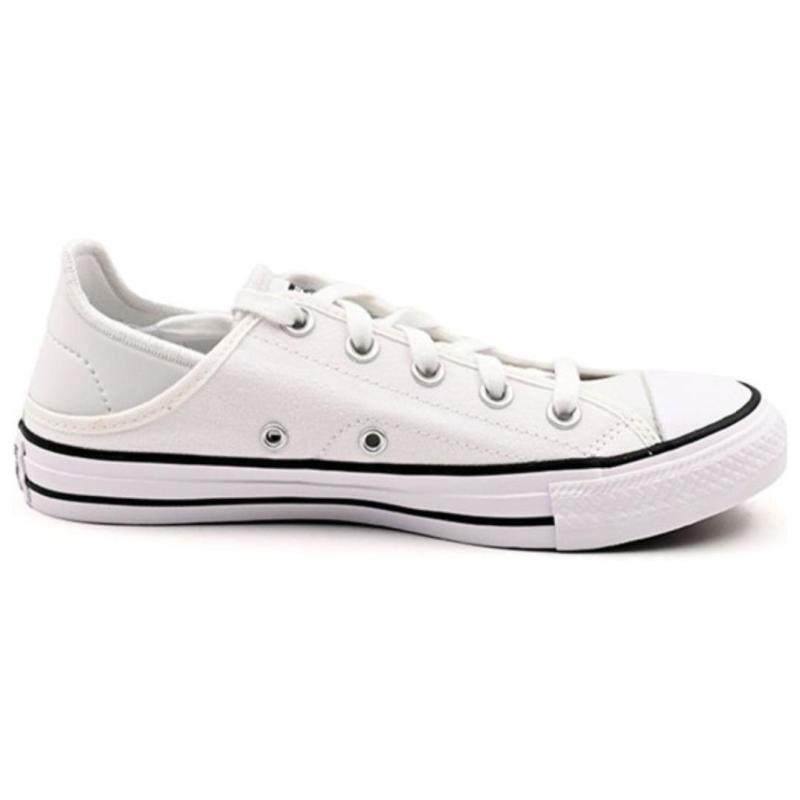 Converse Chuck Taylor All Star Simple & Comfortable Abrasion Breathable Shock Support Low Top Espadrilles Women's White