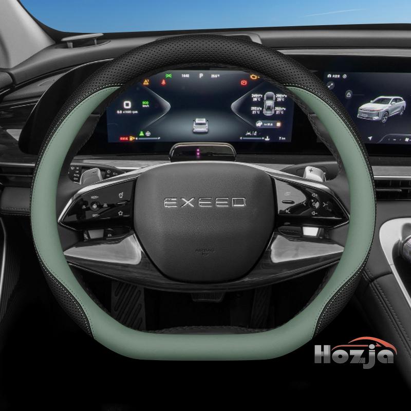 Кожаная накладка на руль автомобиля для CHERY Exeed LX TXL VX 2024 2025 2026 Аксессуары для интерьера
