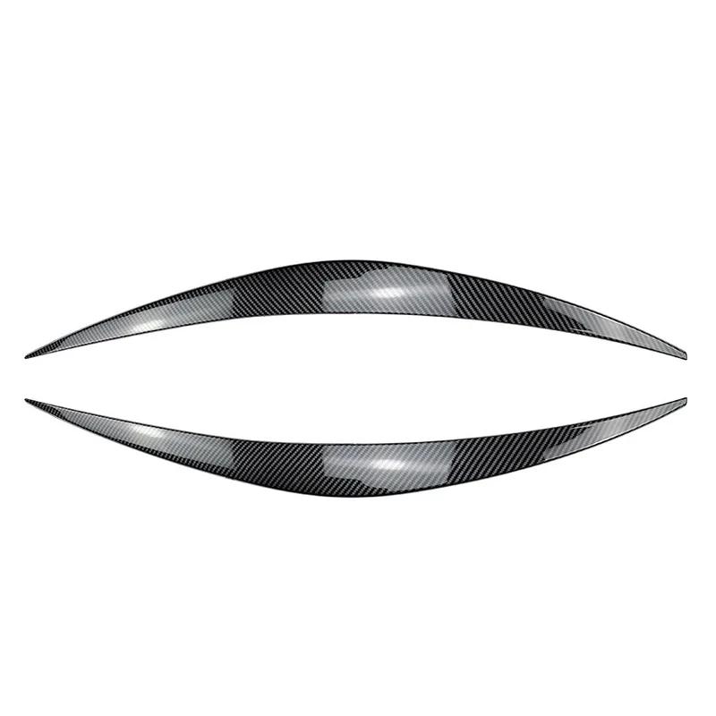 Декоративные накладки-реснички на фары для Hyundai i30 i30N MK3 2017-2020 2017 2018 2019 2020