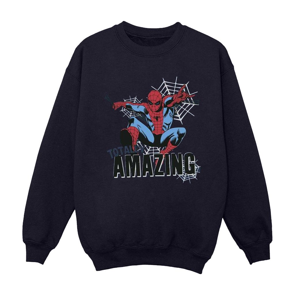 Marvel Womens/Ladies Spider-Man Amazing Sweatshirt